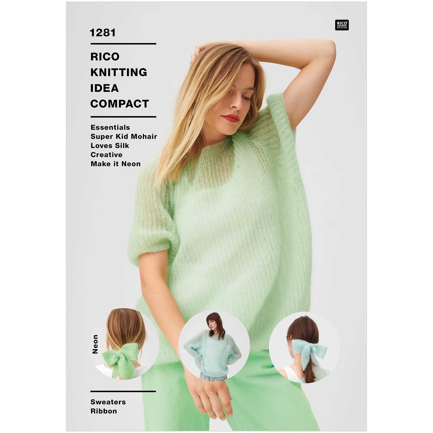 1281 Sweaters and Ribbon Pattern Pamphlet – Universal Yarn