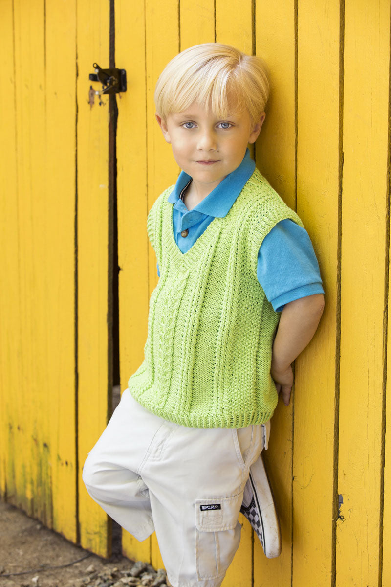 Horseshoes and Twists Too Vest Universal Yarn