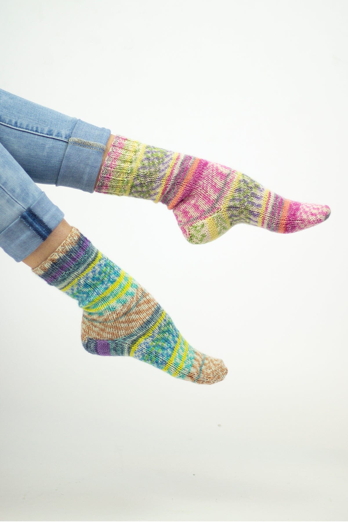 Easel Basic Toe Up socks – Universal Yarn