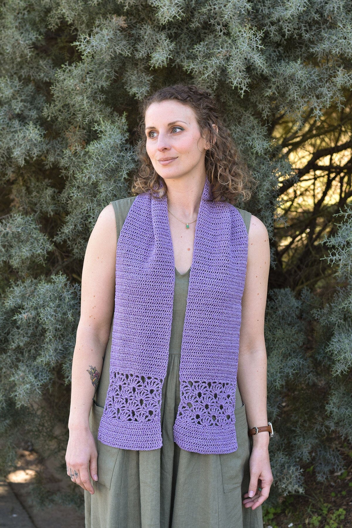 Leaf Lace Vest