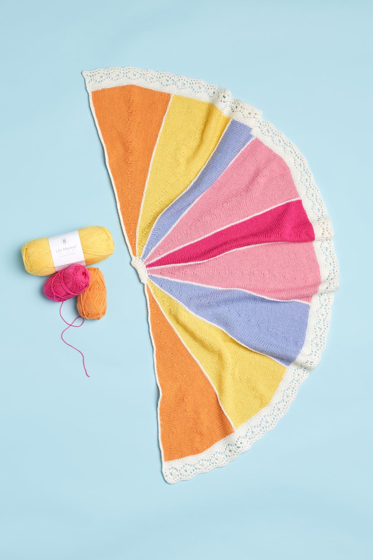 Color Wheel Shawl – Universal Yarn