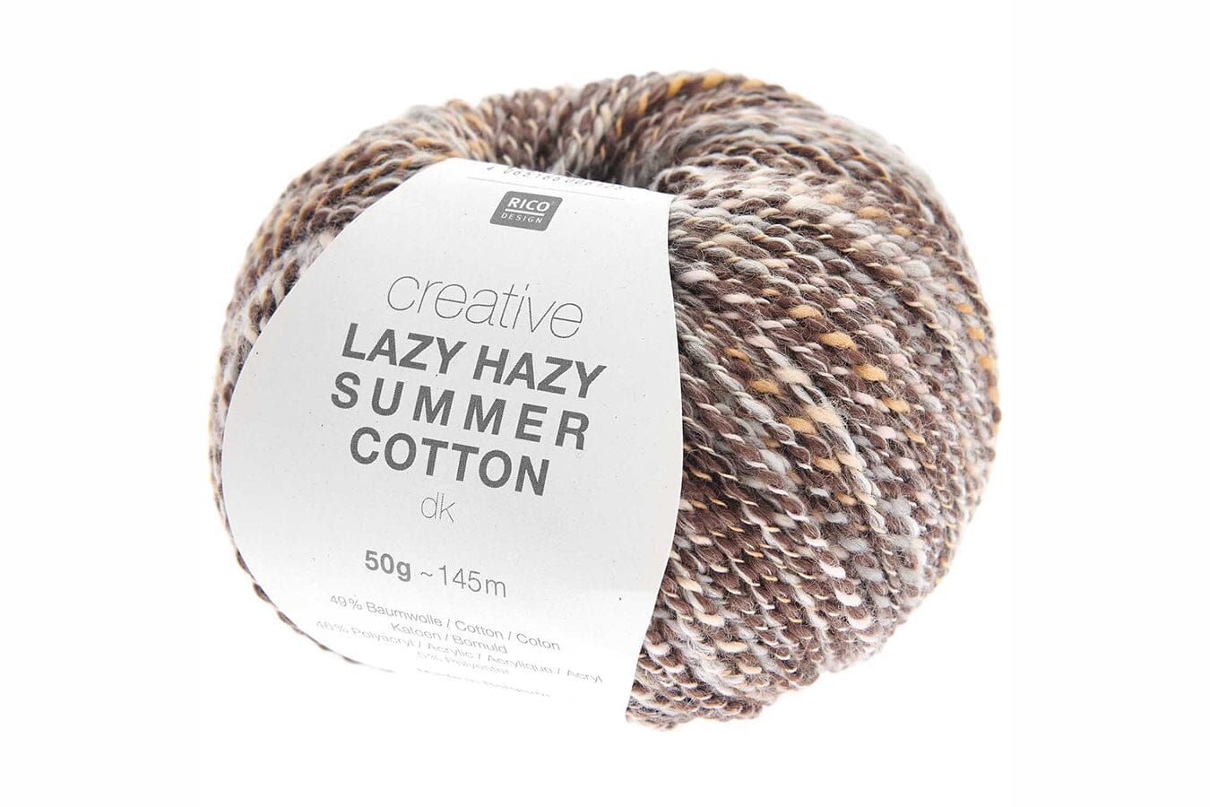 送料無料 日本 Rico Yarn Universal – Cotton Summer Hazy Lazy Creative Design ニット/セーター