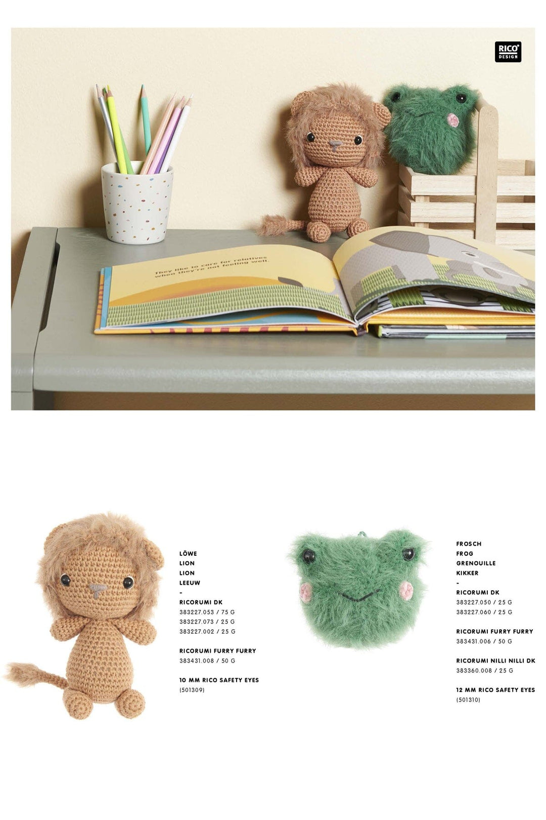 Ricorumi Furry Animals – Universal Yarn
