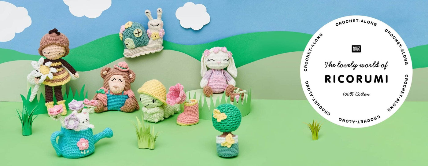 Creative Ricorumi dk Spring CAL - Fresh Up Your Garden Kit Rico 