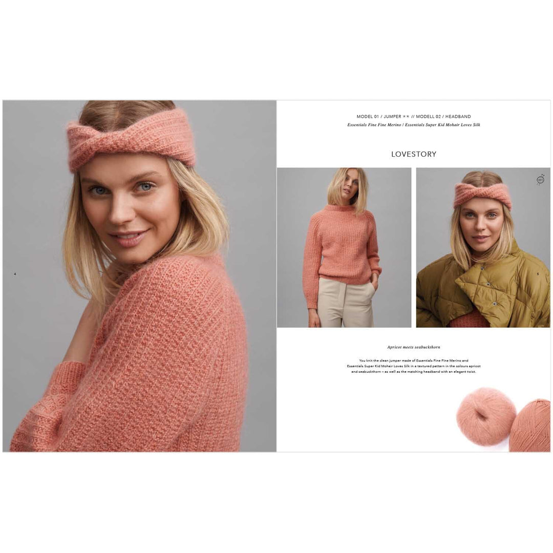 ニコル　HIAND 2way Popcorn Tops Rico Design Top Down Knitting Special II – Universal Yarn