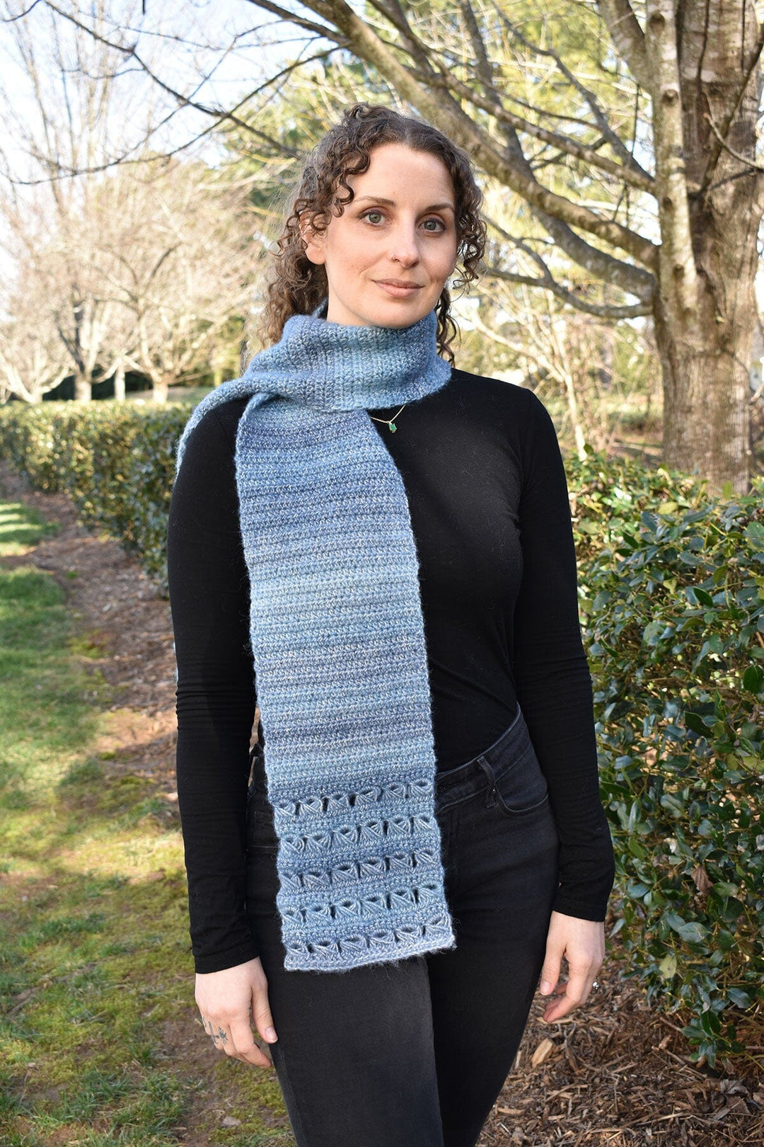 Broomstick Lace Scarf – Universal Yarn