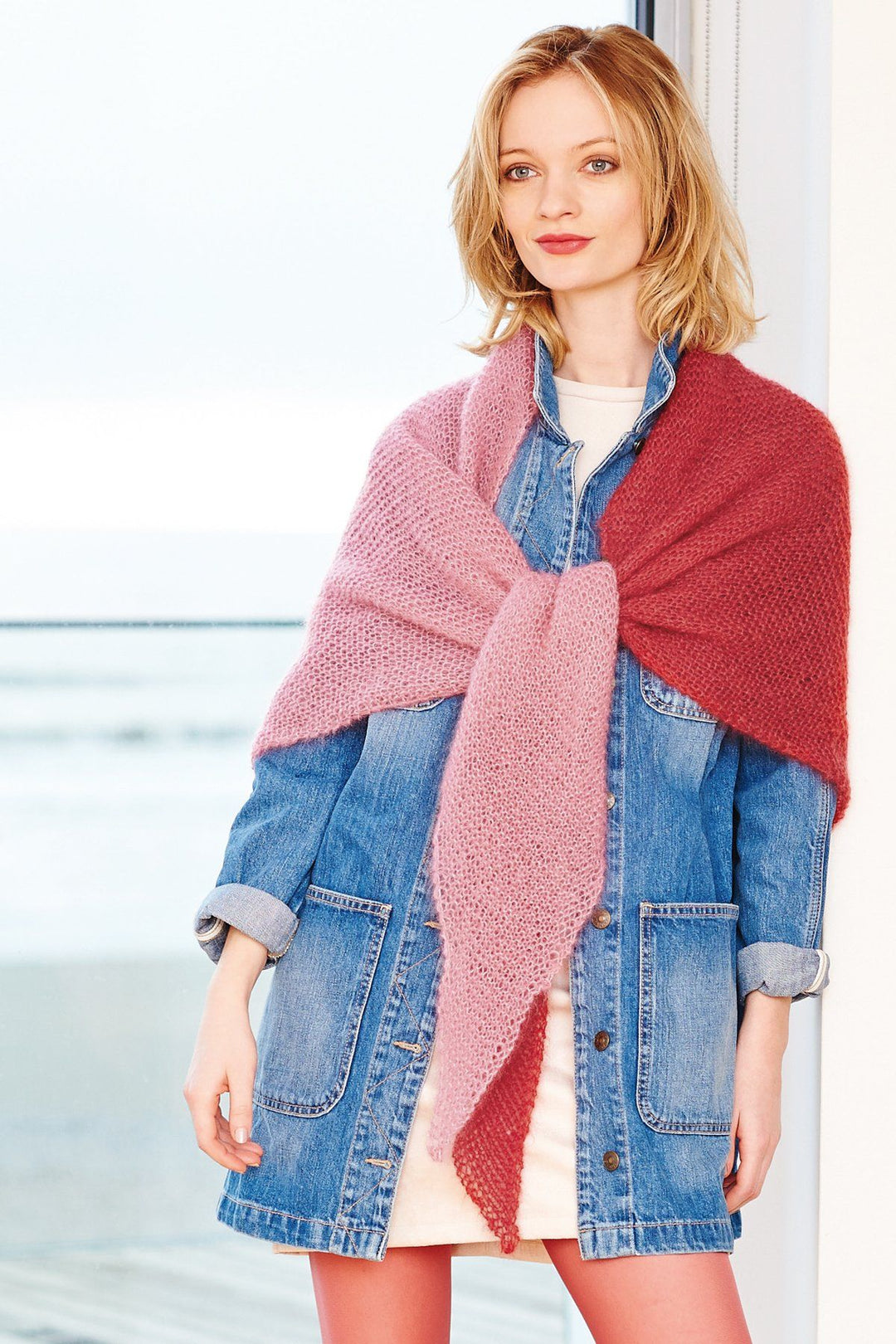 SUPER KID MOHAIR LOVES SILK - Triangular Shawl – Universal Yarn