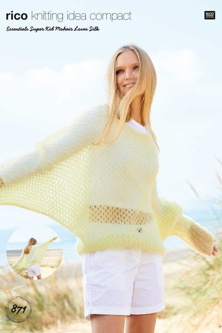 SUPER KID MOHAIR LOVES SILK - Sweater Pattern – Universal Yarn