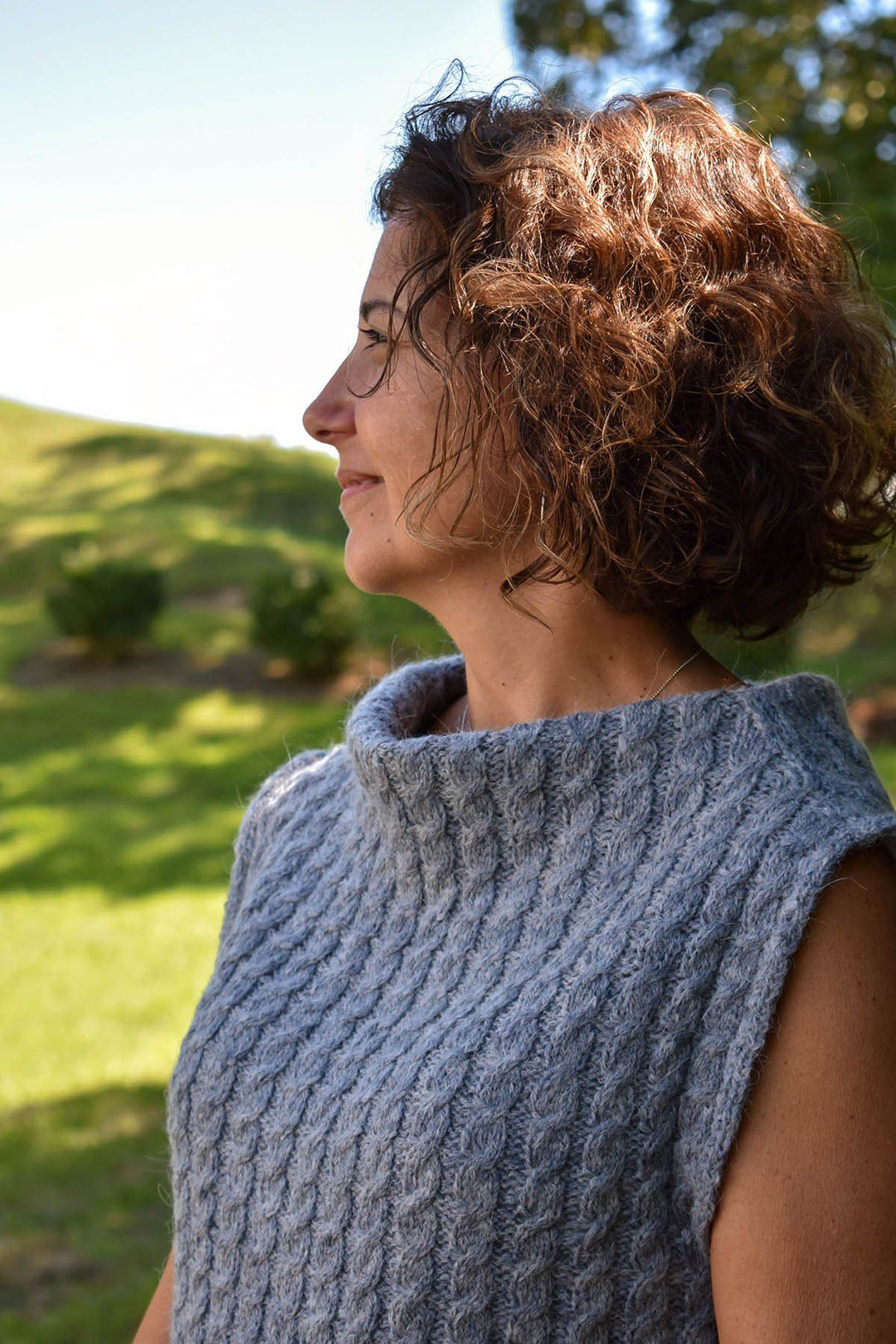 ニット・セーター IONSEOUL Pigment Cotton Round Knit JE498 Kapital 8G Cotton Wool NICKEL 