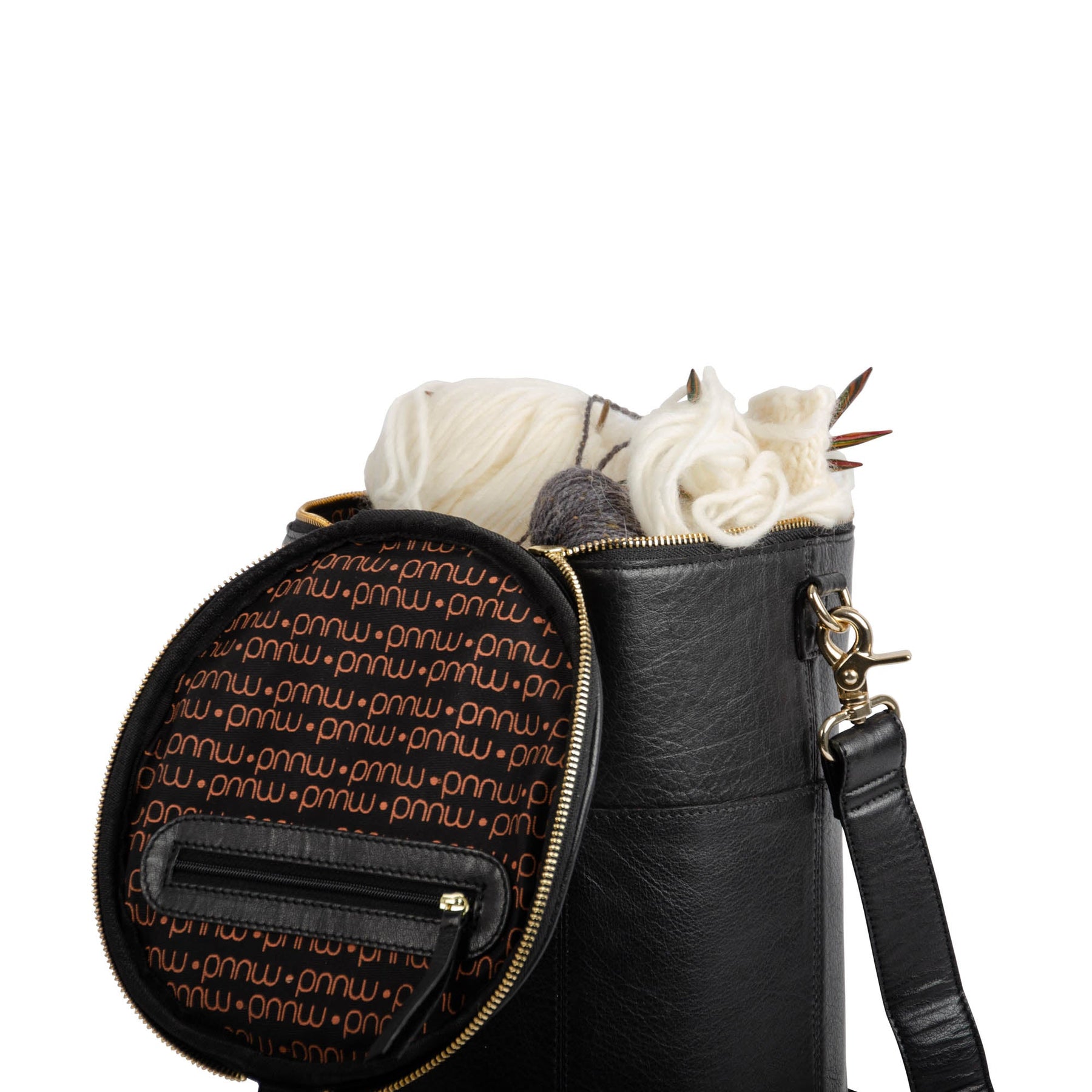 Muud - Saturn Knitting Bag Saddle Tan