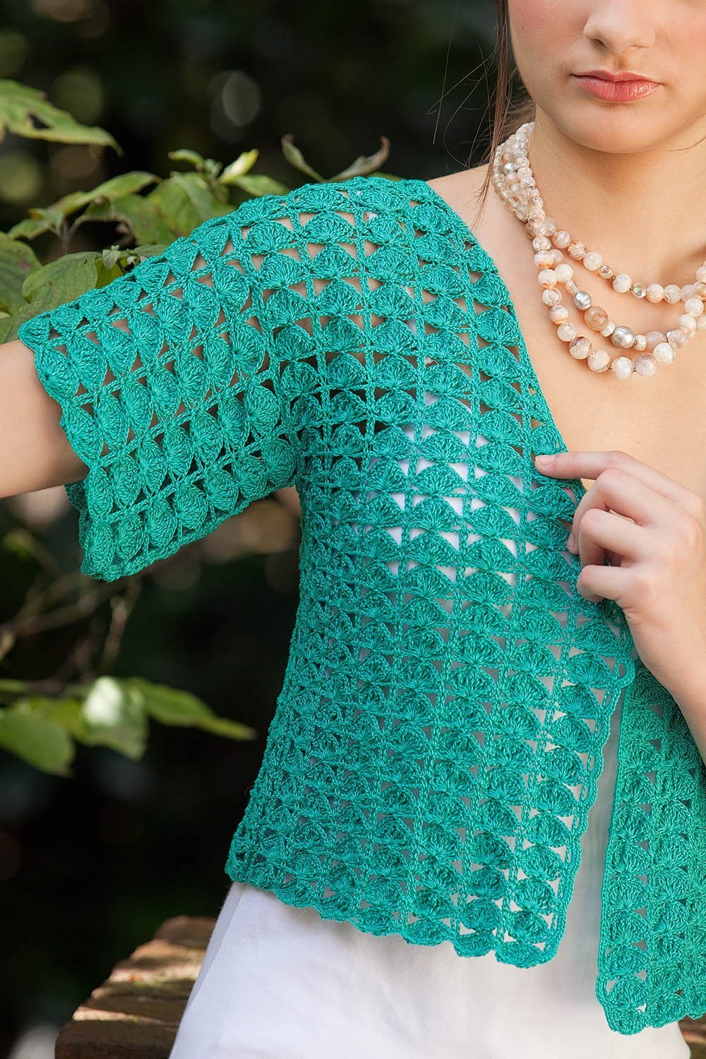 【THE MOZZ】[Premium] Bolero Knit Set One Piece Solid Bolero Knit Top OS423 - Casual style | LEWKIN