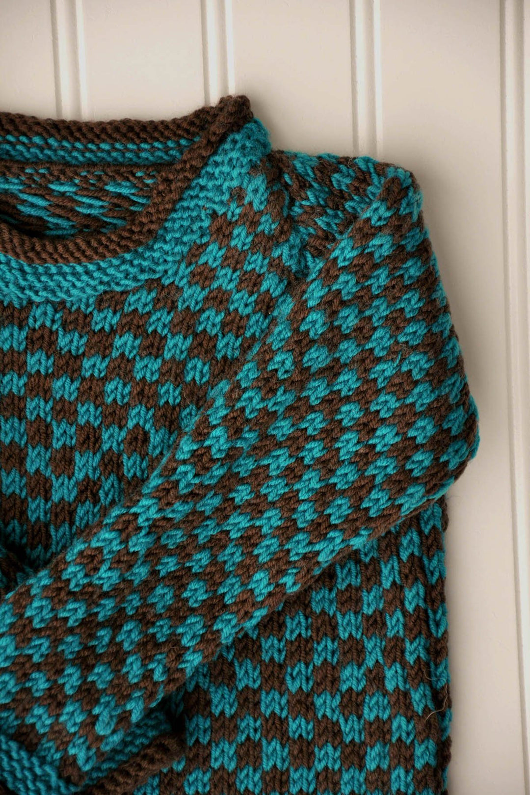 Checkerboard pullover store